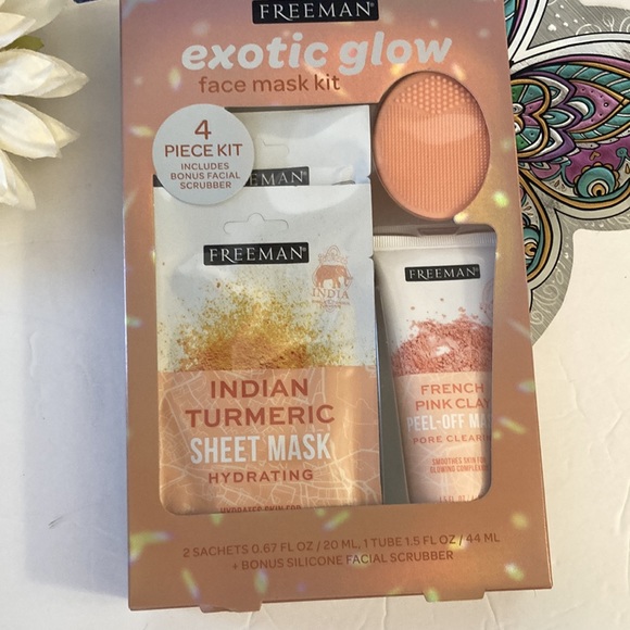 FreeMan Exotic Glow Skincare Exotic Glow Face Mask Kit Poshmark